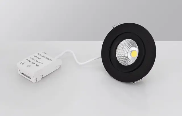 Downlight MD-360 LED IP44 1pk. sort