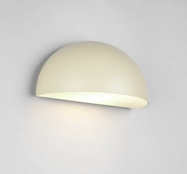 Maas utelampe vegg IP44 27cm beige