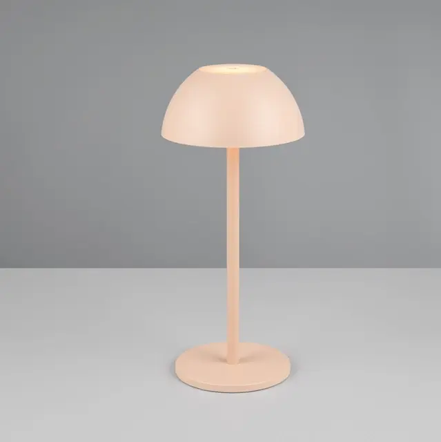 Ricardo LED oppladbar utelampe bord IP54 30cm beige