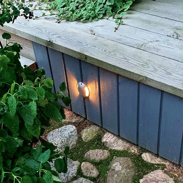Zenit Duo LED utelampe 5pk. IP67 stål