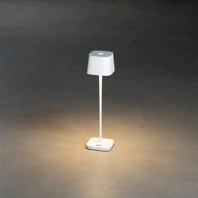 Capri mini utelampe bord IP54 hvit