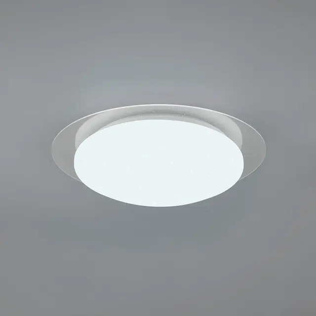 Frodeno LED plafond baderomslampe IP44 35cm RGBW hvit
