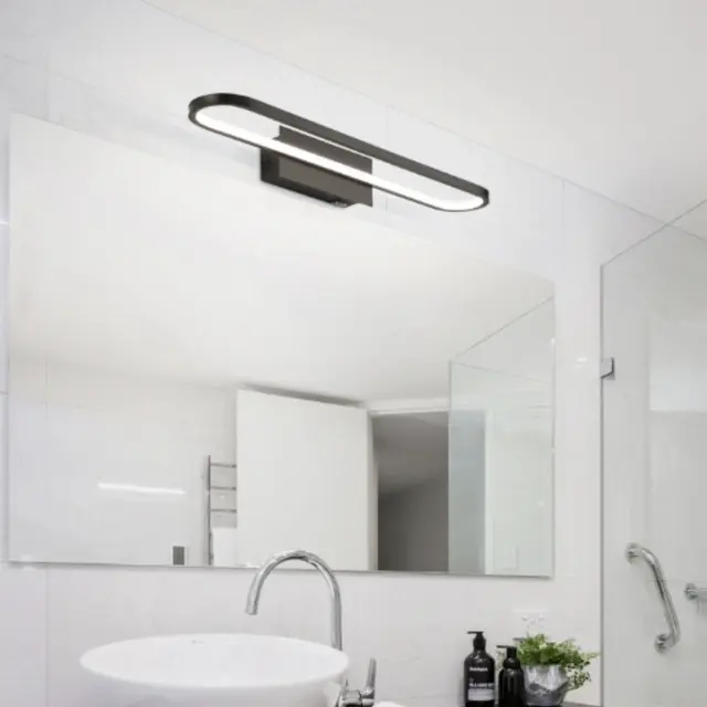 Gianni LED vegg baderomslampe IP44 60cm sort