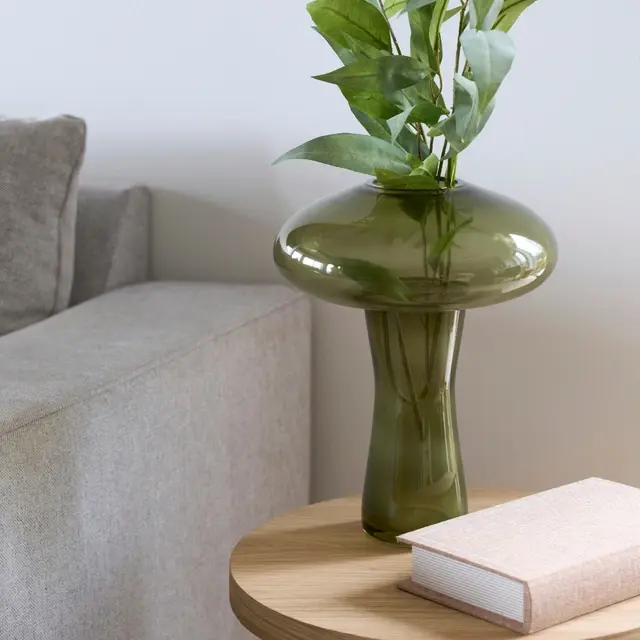 Mushroom vase og duftpinner 31cm grønn