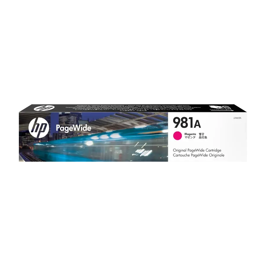 HP 981A Original blekkpatron, magenta j3m69a