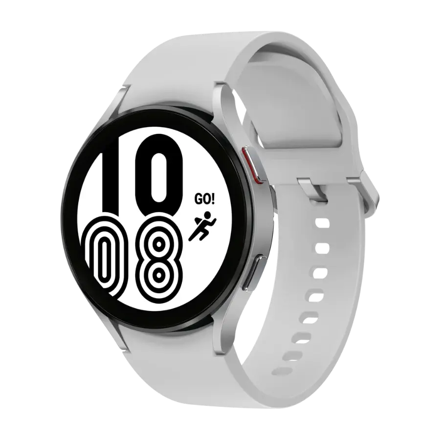 Samsung Galaxy Watch4 44 mm BT, sølv/sølv
