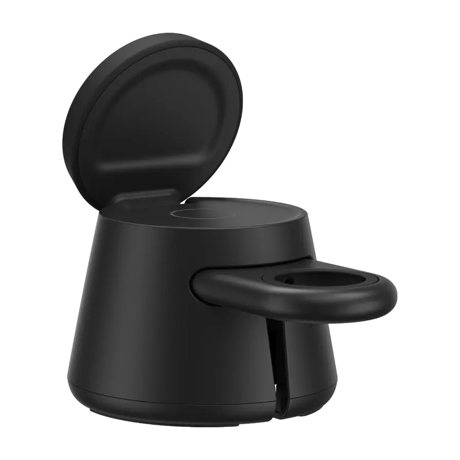 Belkin UltraCharge modulær ladestasjon Qi2 25 W, svart