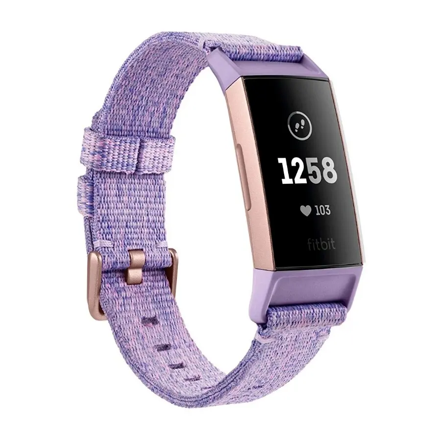 Fitbit Charge 3 W Special Edition Band Lavendel Vevet nfc