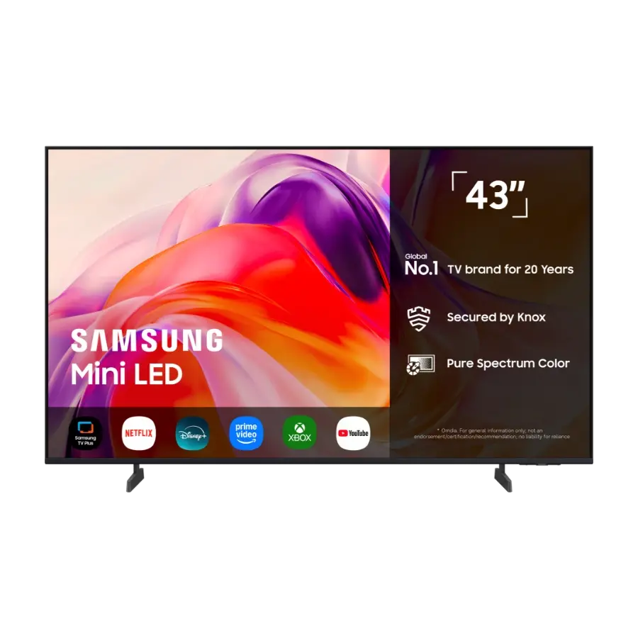Samsung 43" 4K Mini LED TV 2026 - TU43M73HBUXNA