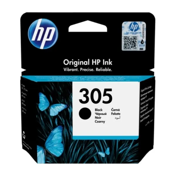 HP 305 blekkpatron, svart 3ym61ae