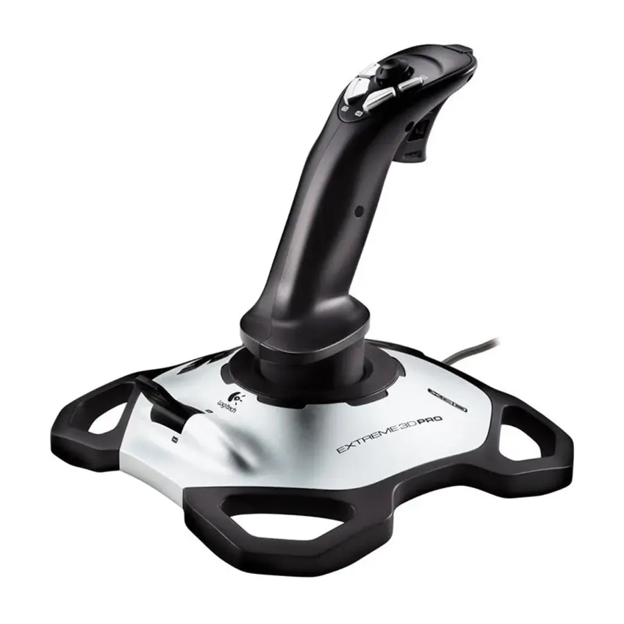 Logitech G Extreme 3D Pro svart, hvit USB 2.0 Joystick/Styrepinne digitalt pc