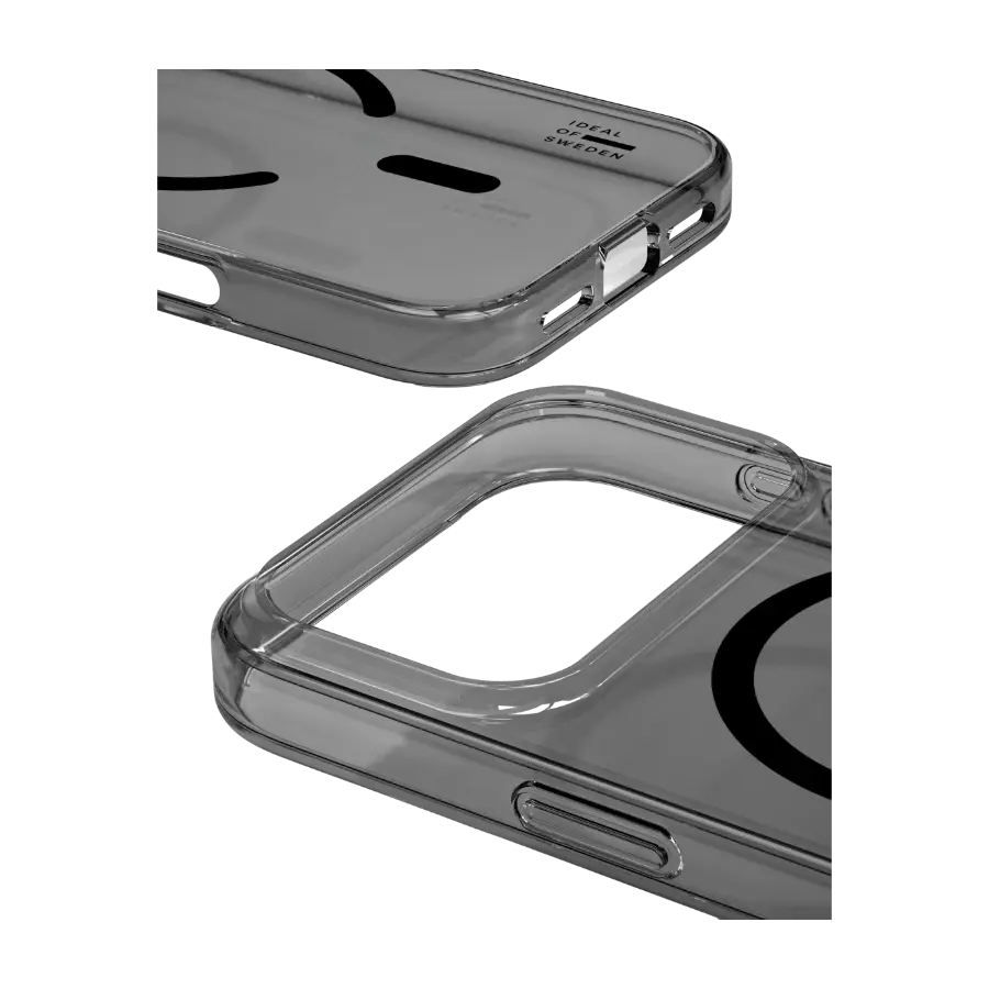 IDEAL OF SWEDEN Clear Case MagSafe til iPhone 17 Pro Max, Tinted Black