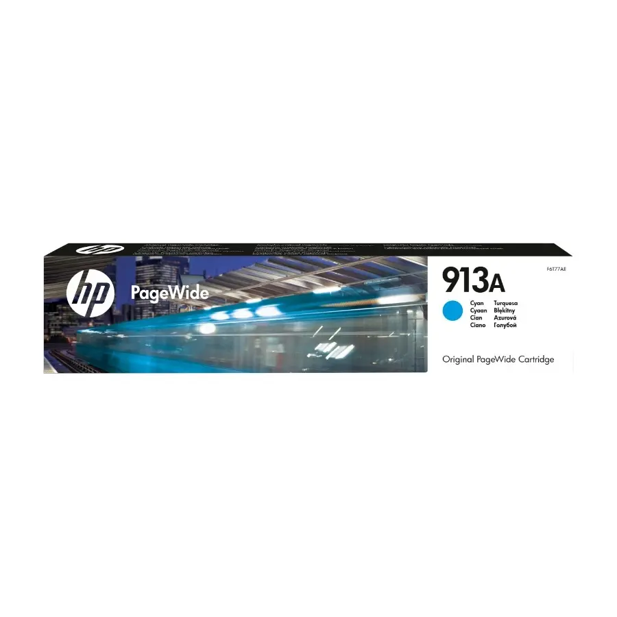 HP 913A 1 Stykker Original blekkpatron, cyan f6t77ae