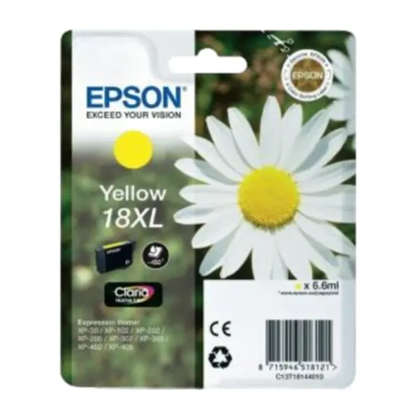 Epson, yellow 18Xl Claria Home blekk