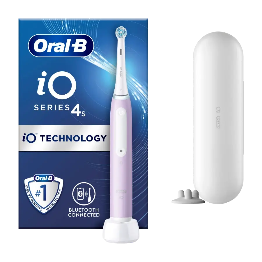 Oral-B iO Series 4S elektrisktannbørste, lavender