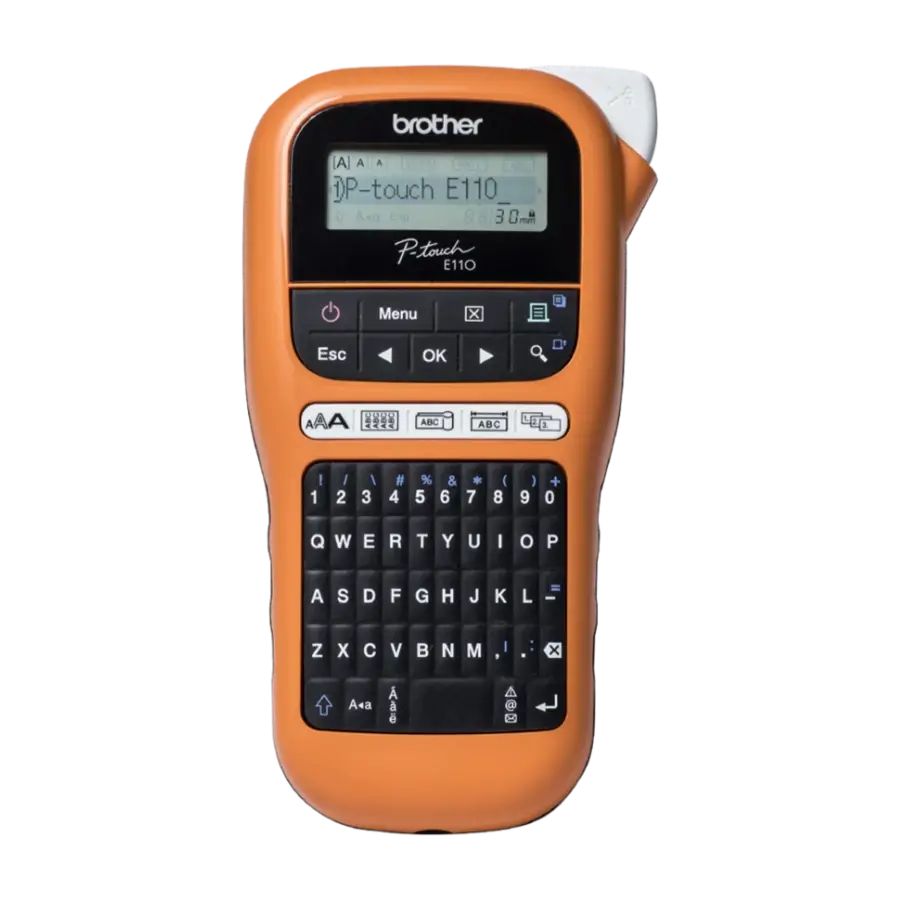 Brother Pt-E110VP etikettskriver direkte termisk farge 180 X 180 DPI Tze qwerty