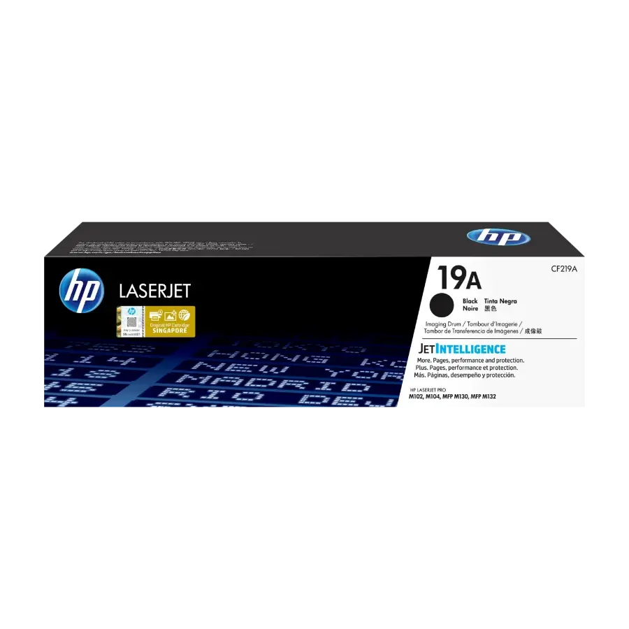 HP 19A 1 Stykker Original, svart cf219a