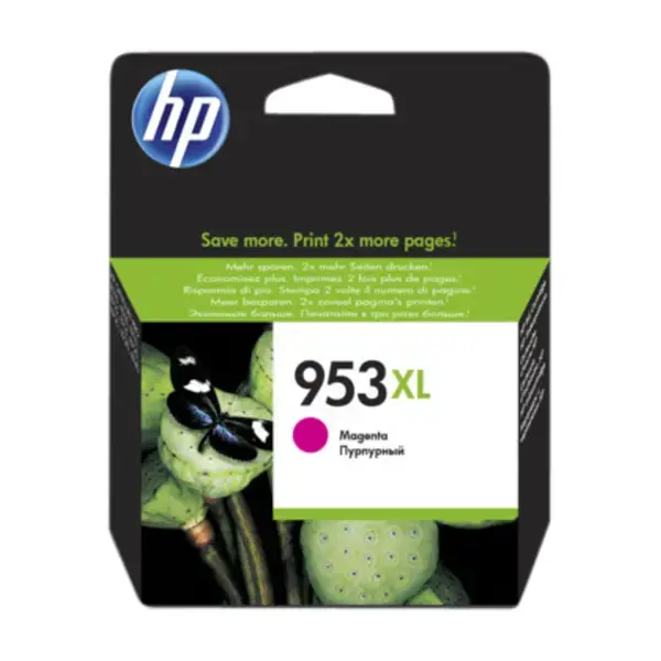 HP 953XL, magenta blekk f6u17ae