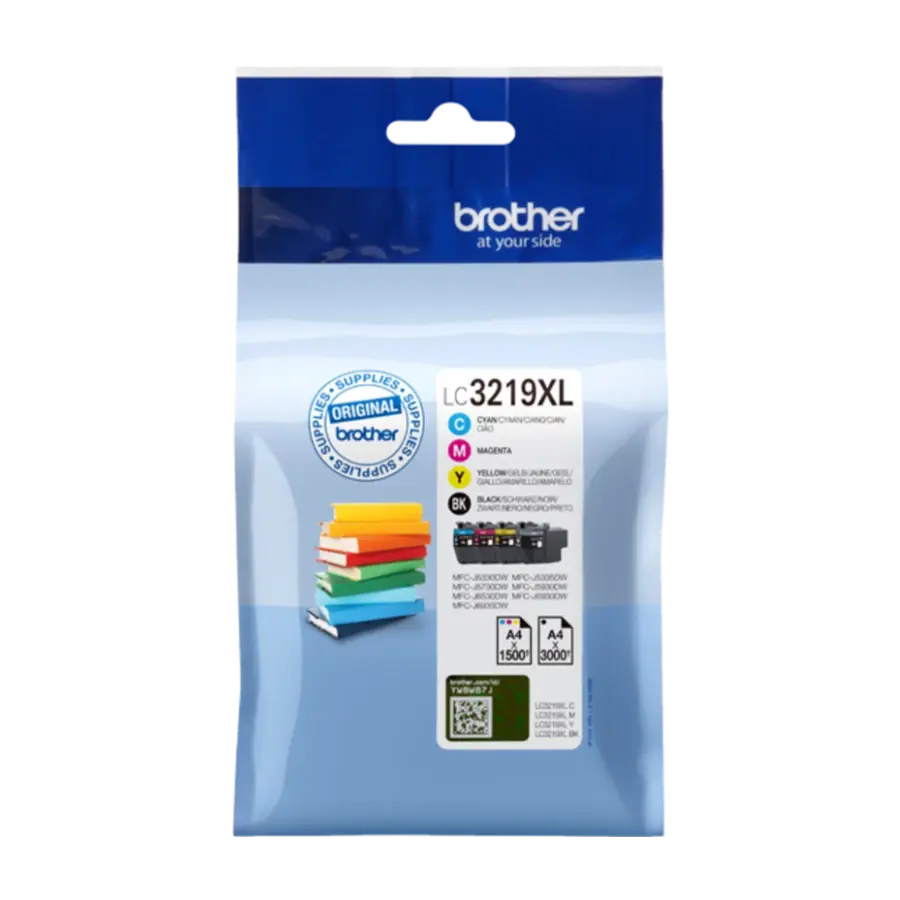 Brother LC3219XLVALDR blekkpatron 4-pakning