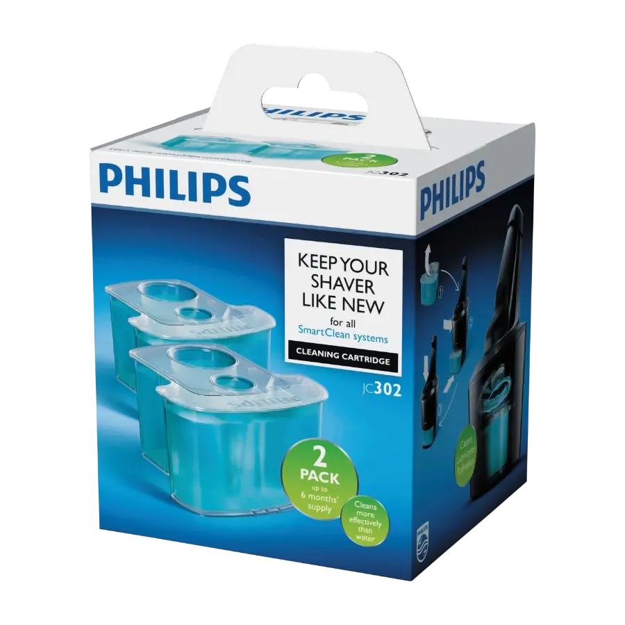 Philips JC302/50 Rengjøringspatron, 2 stk