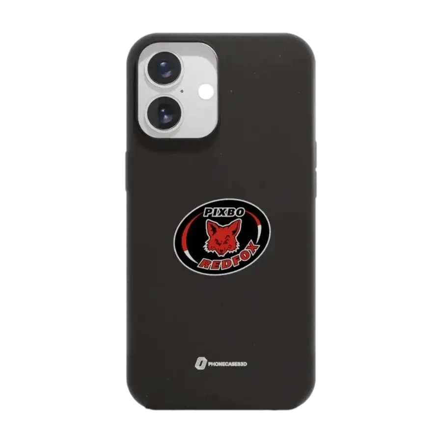 Phonecases3D iPhone 16 Pixbo IBK komposterbart deksel, svart