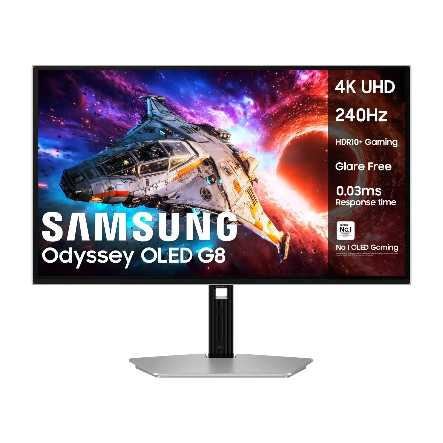 Samsung Odyssey G8 G80SH 32" 4K spillskjerm