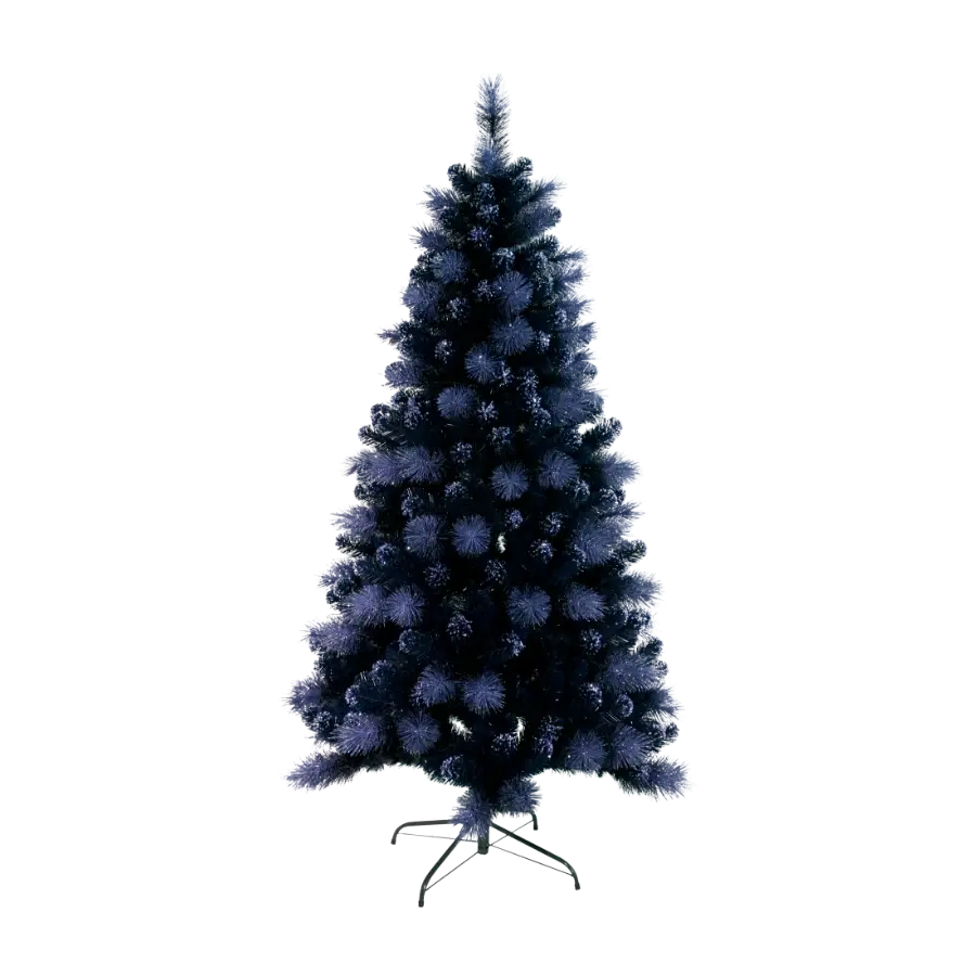 Kulz Antarctica Juletre 180 cm med Glitter, blå