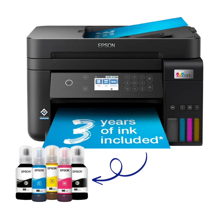 Epson EcoTank ET-3850 skriver