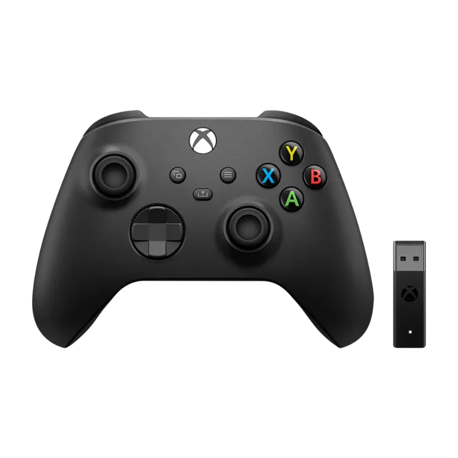 Xbox Series X trådløs kontroller + trådløs adapter for Windows 10