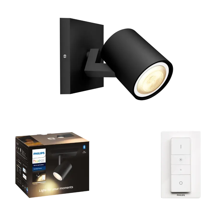 Philips Hue Runner, black 1x5.5w