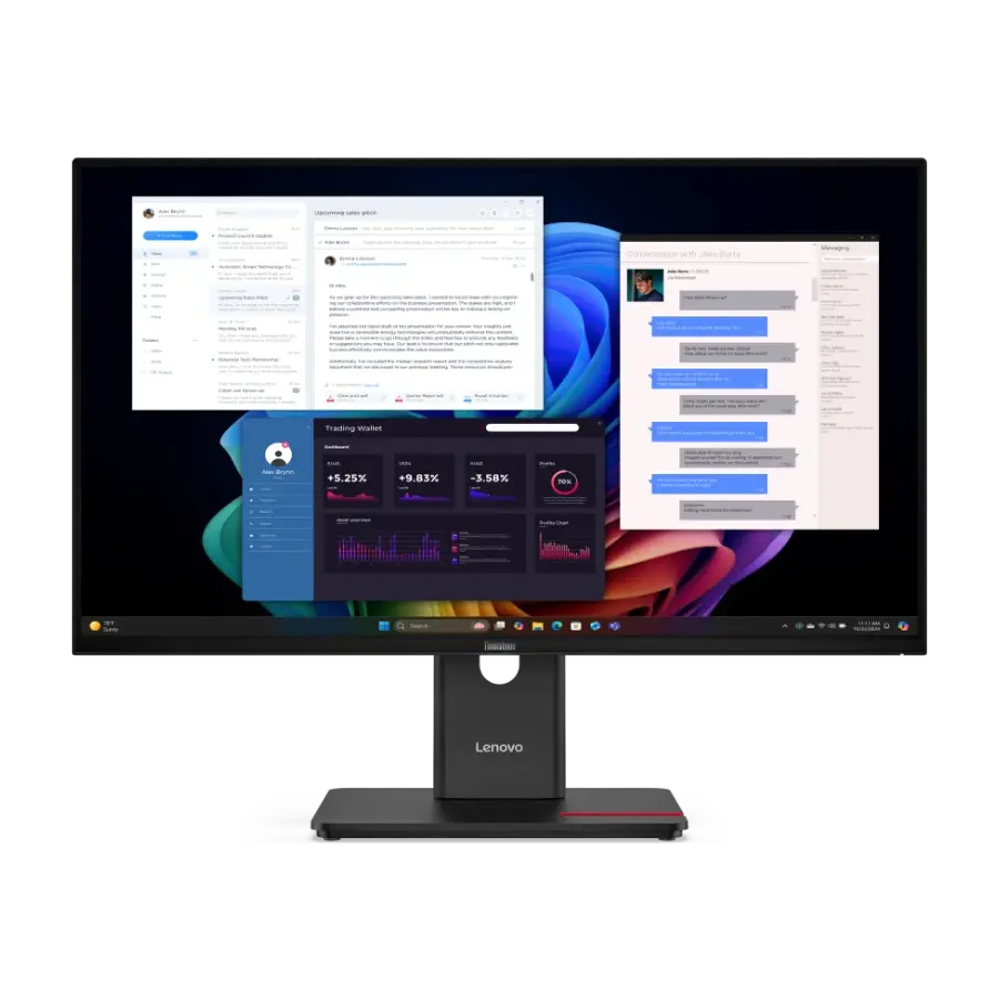 Lenovo ThinkVision T27UD-40 64AFGAT2EU 27" 4K UHD-skjerm