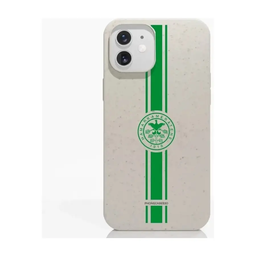 Phonecases3D iPhone 12 HamKam komposterbart deksel, hvit