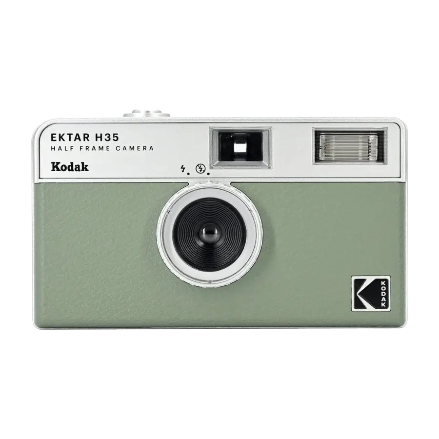 Kodak Ektar H35 filmkamera, grønn