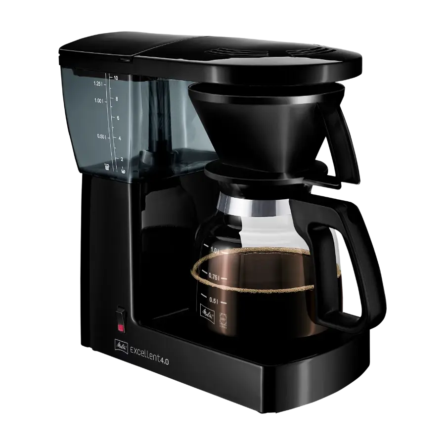 Melitta Excellent 4.0 kaffetrakter, svart