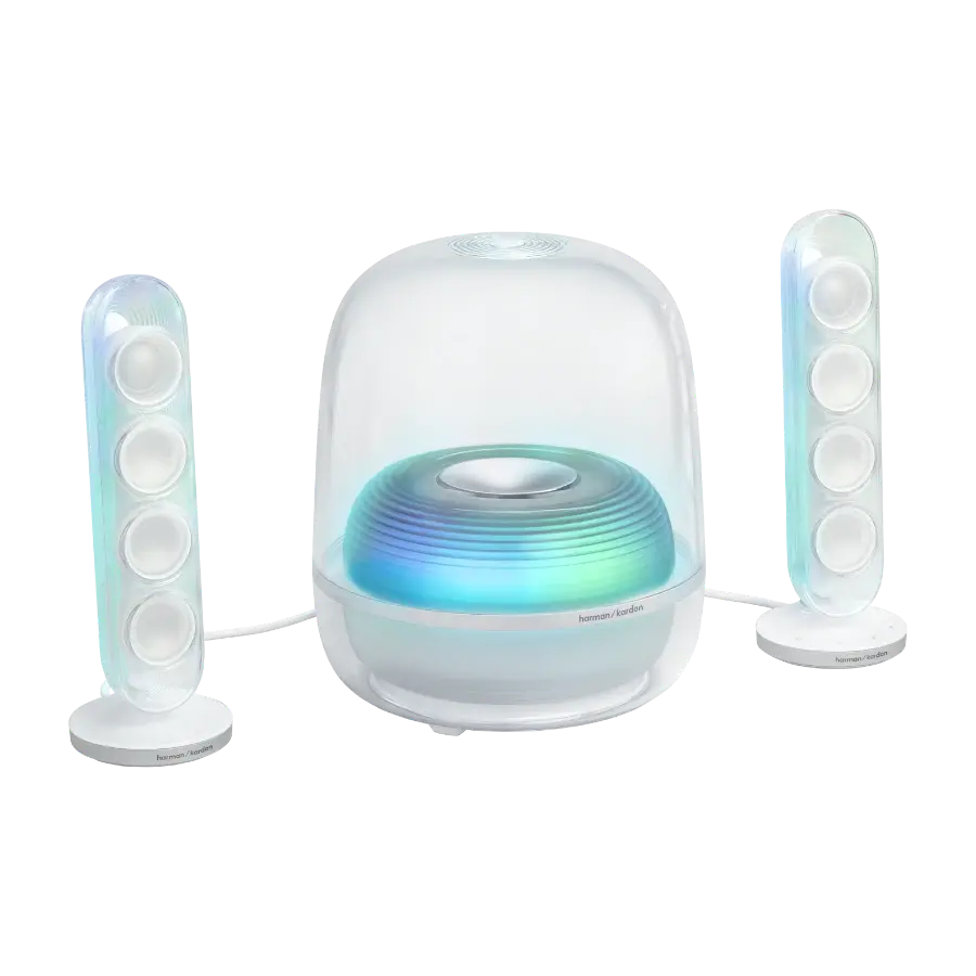 Harman Kardon SoundSticks 5 Bluetooth-høyttaler, hvit