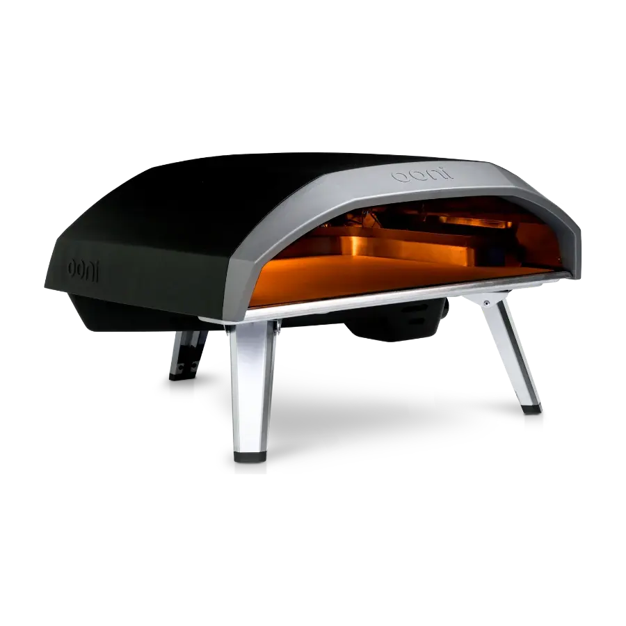 Ooni Koda 16 pizzaovn, gassdrevet med regulator