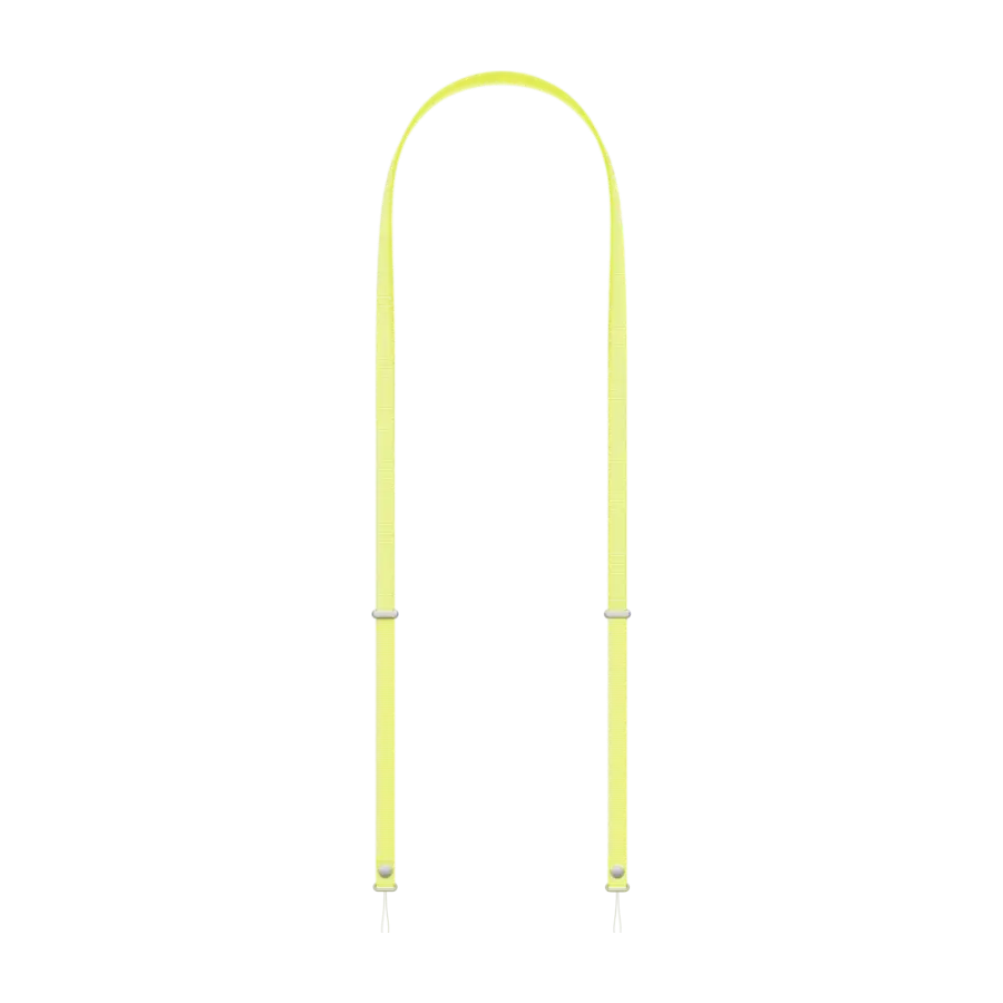 Apple Crossbody Strap, neon yellow