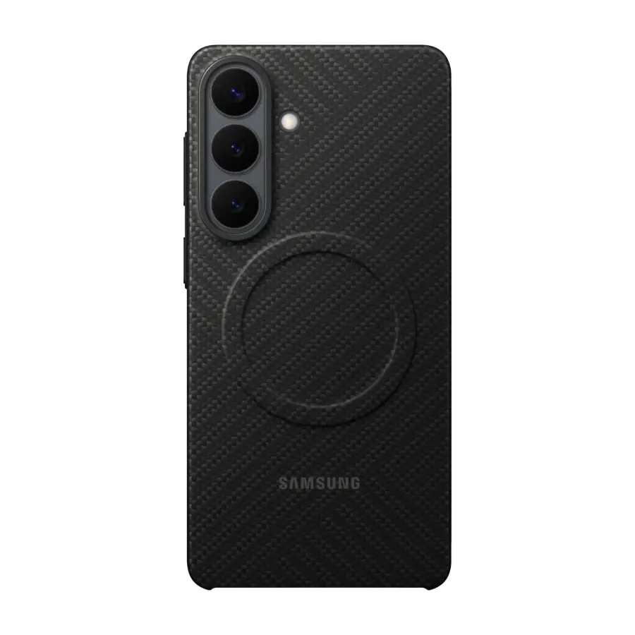 Samsung Galaxy S26+ Carbon Magnet deksel, svart