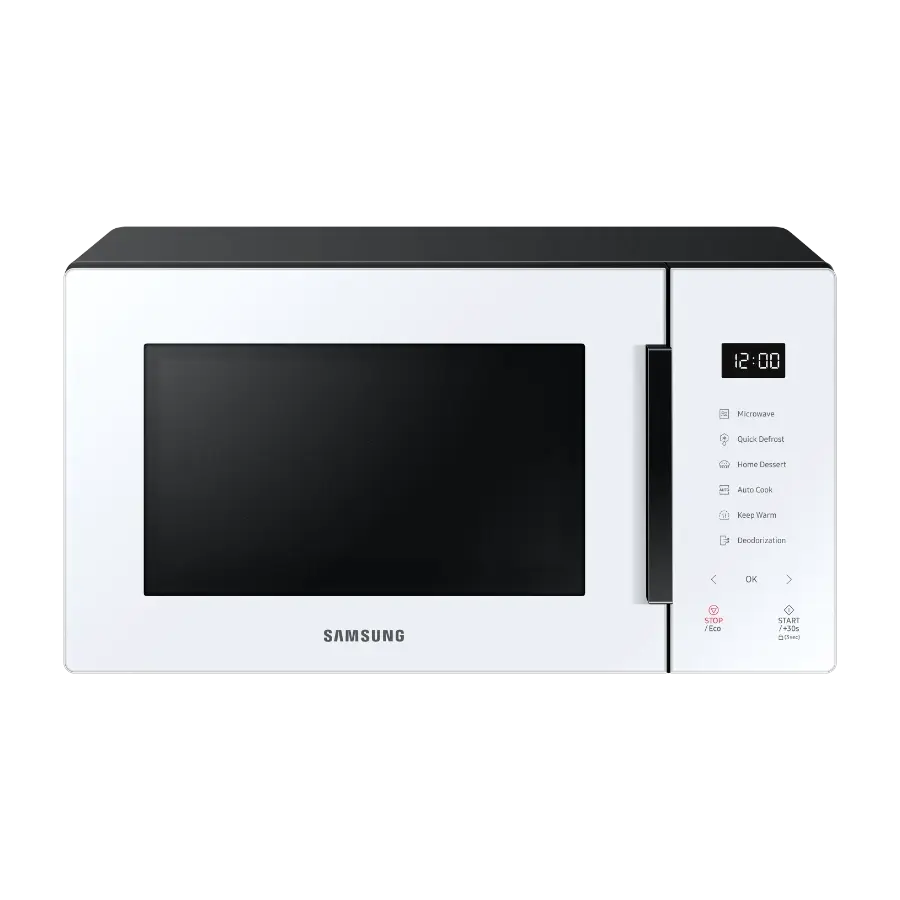 Samsung Bespoke MS23T5018AW/EE mikrobølgeovn, Pure White