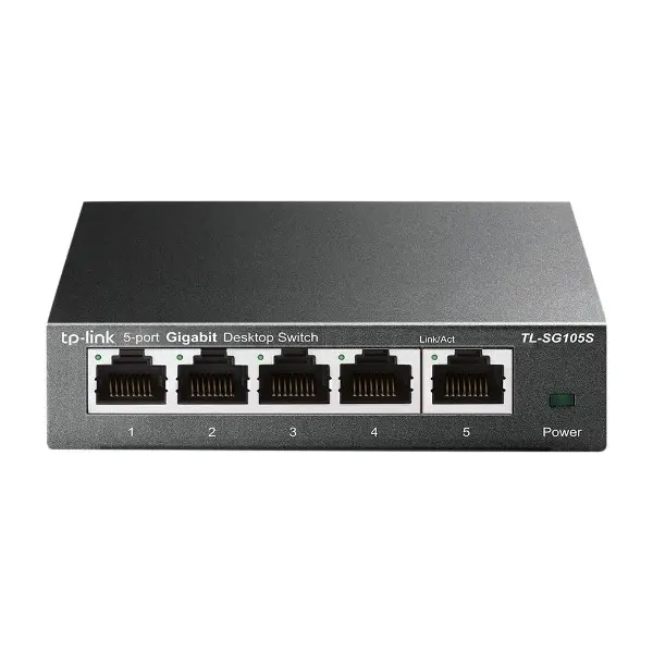TP-Link Tl-SG105S 5-Ports nettverksswitch