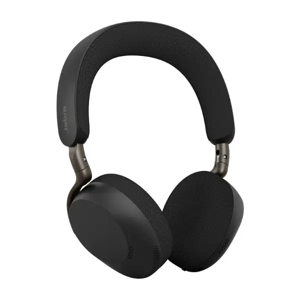 Jabra Evolve3 75 Headset, MS Teams, USB-C, ladeplate, svart