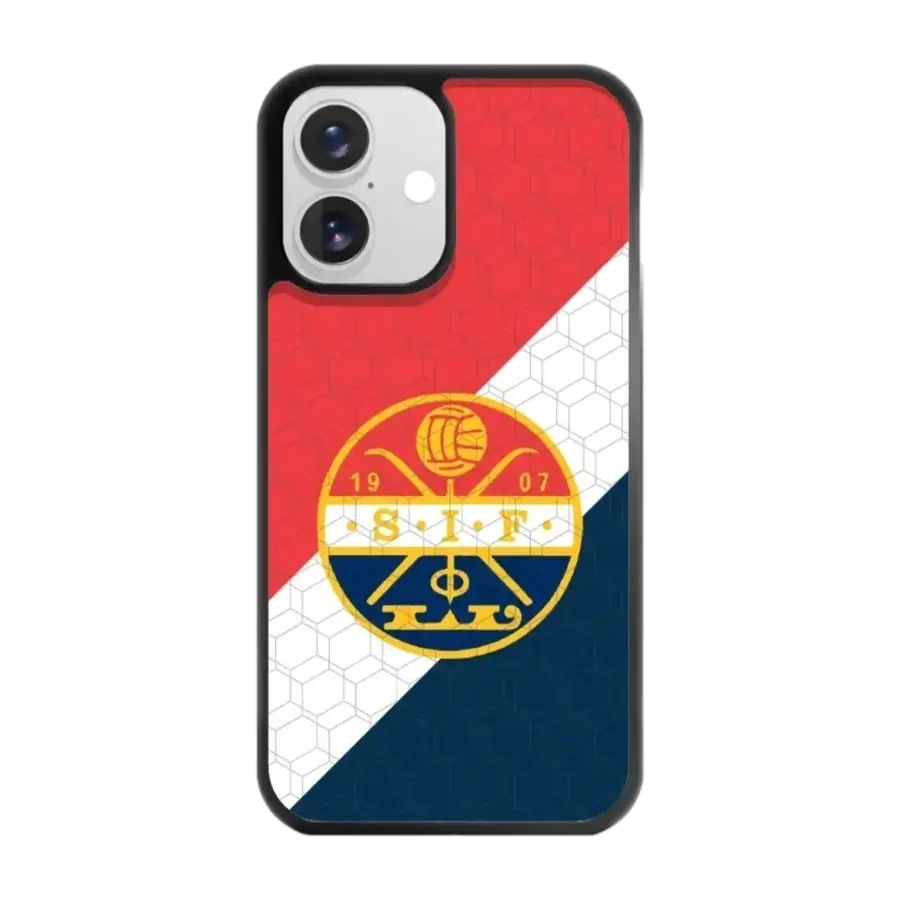 Phonecases3D iPhone 16 Strømsgodset 3D mobildeksel, svart