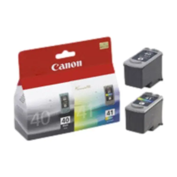 Canon PG-40 (sort) + CL-41 (3-farge)