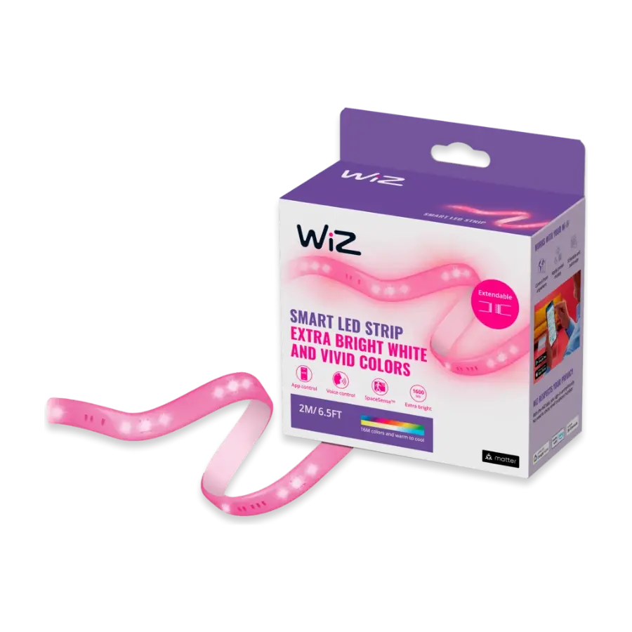 WiZ LED Strip 2M startsett 1600LM wi-fi