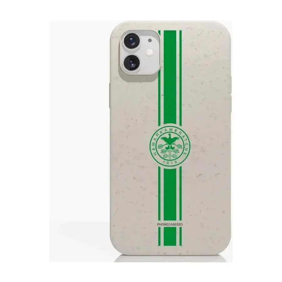 Phonecases3D iPhone 11 HamKam komposterbart deksel, hvit