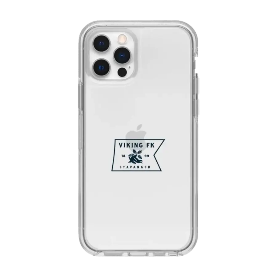 Phonecases3D iPhone 12 Viking FK Clear case -mobildeksel, hvit