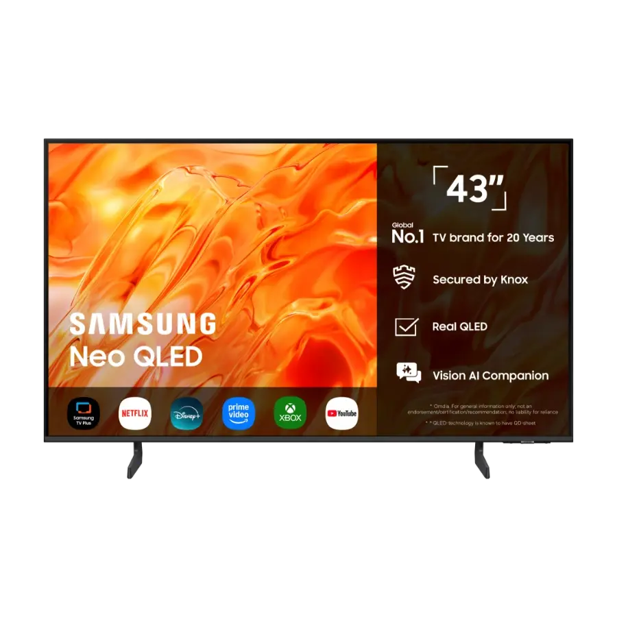 Samsung 43" 4K Neo QLED TV 2026 - TQ43QN73HBUXNA