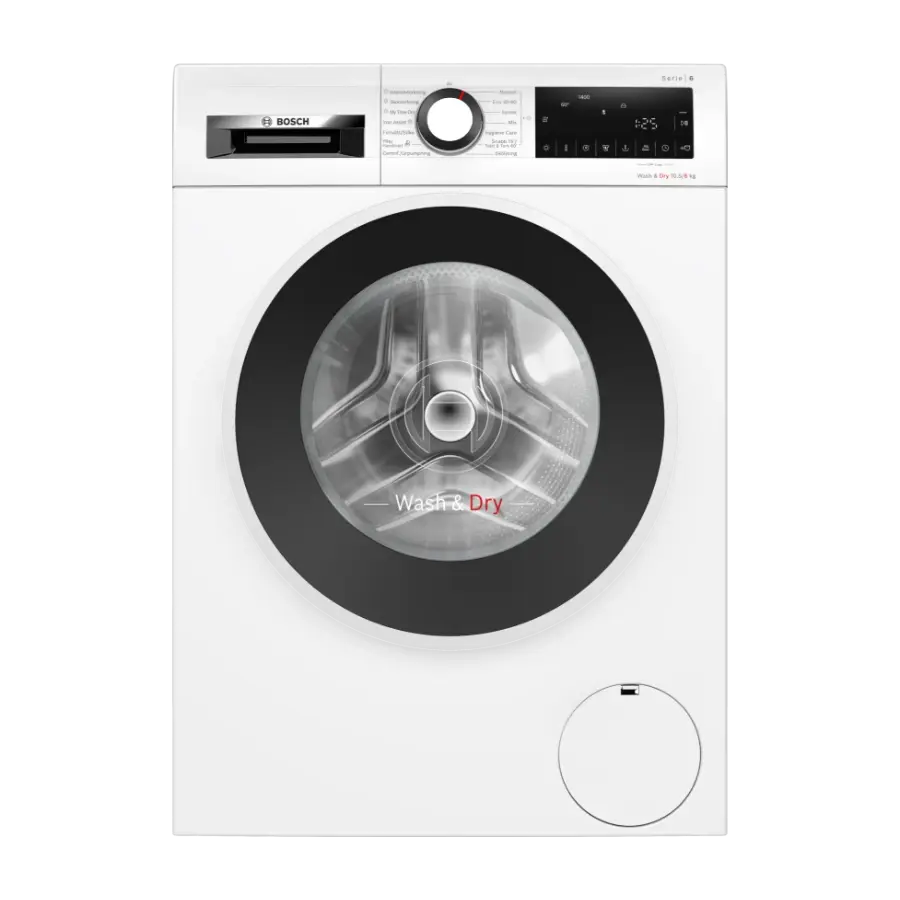 Bosch Serie 6 WNG2540LSN kombinert vask/tørk