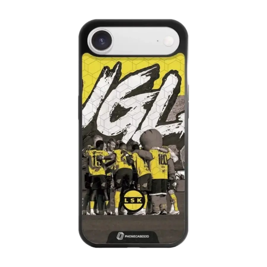 Phonecases3D iPhone Air Lillestrøm SK 3D mobildeksel, svart