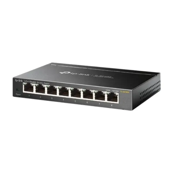 TP-Link Tl-SG108S 8-ports nettverksswitch